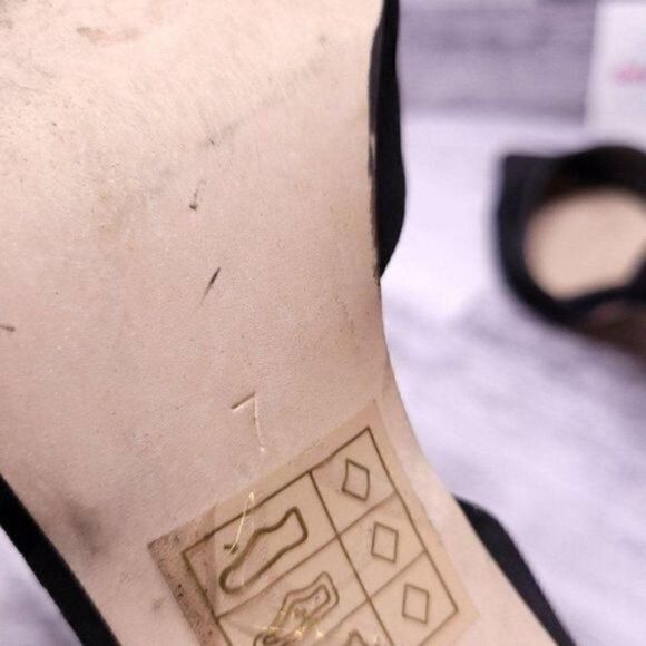 ASOS D'Orsay Pointed Toe Pump Black sz 7 UK Women's sz 9.5 US - Picture 7 of 9